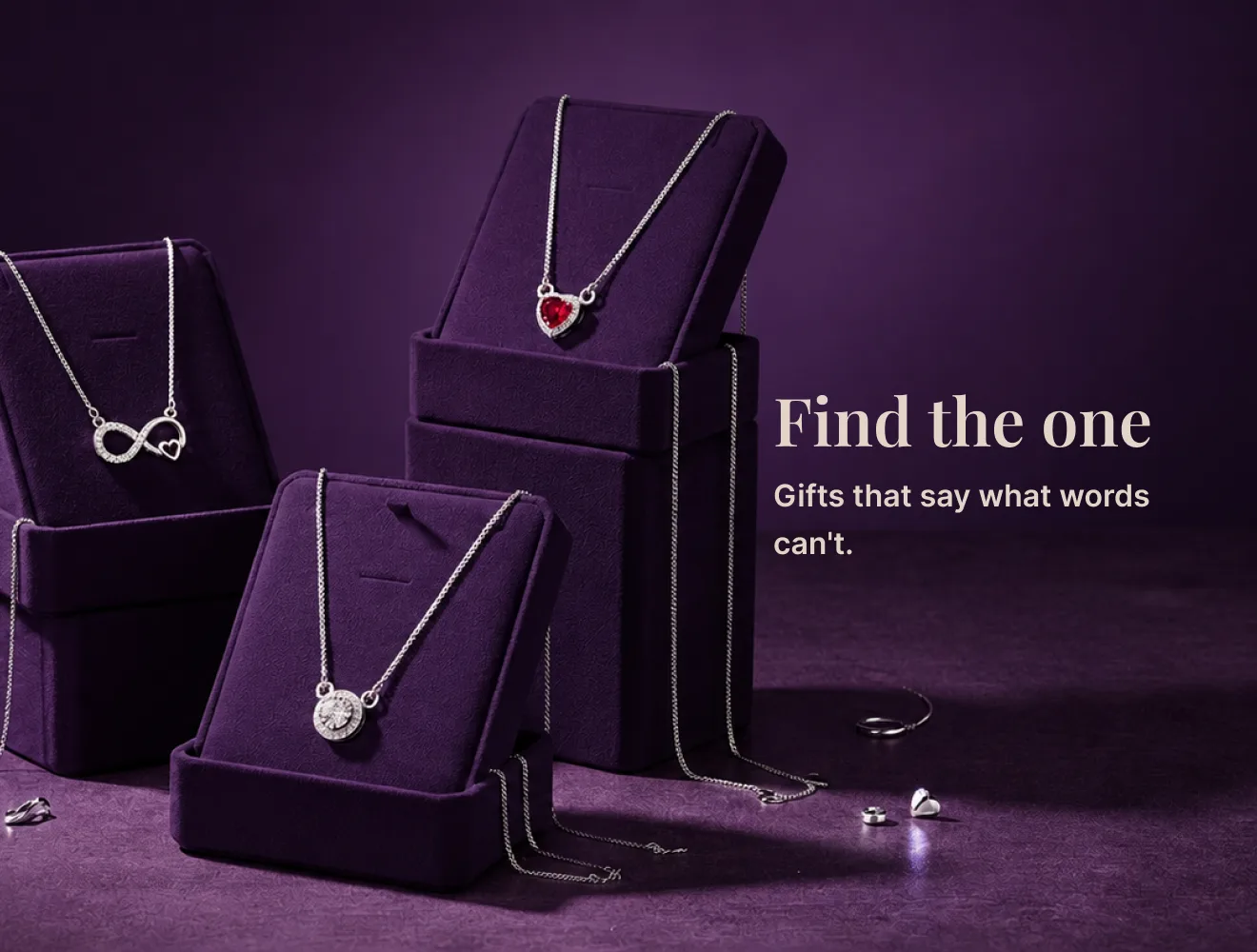 Find the one — gifts that say what words can't.