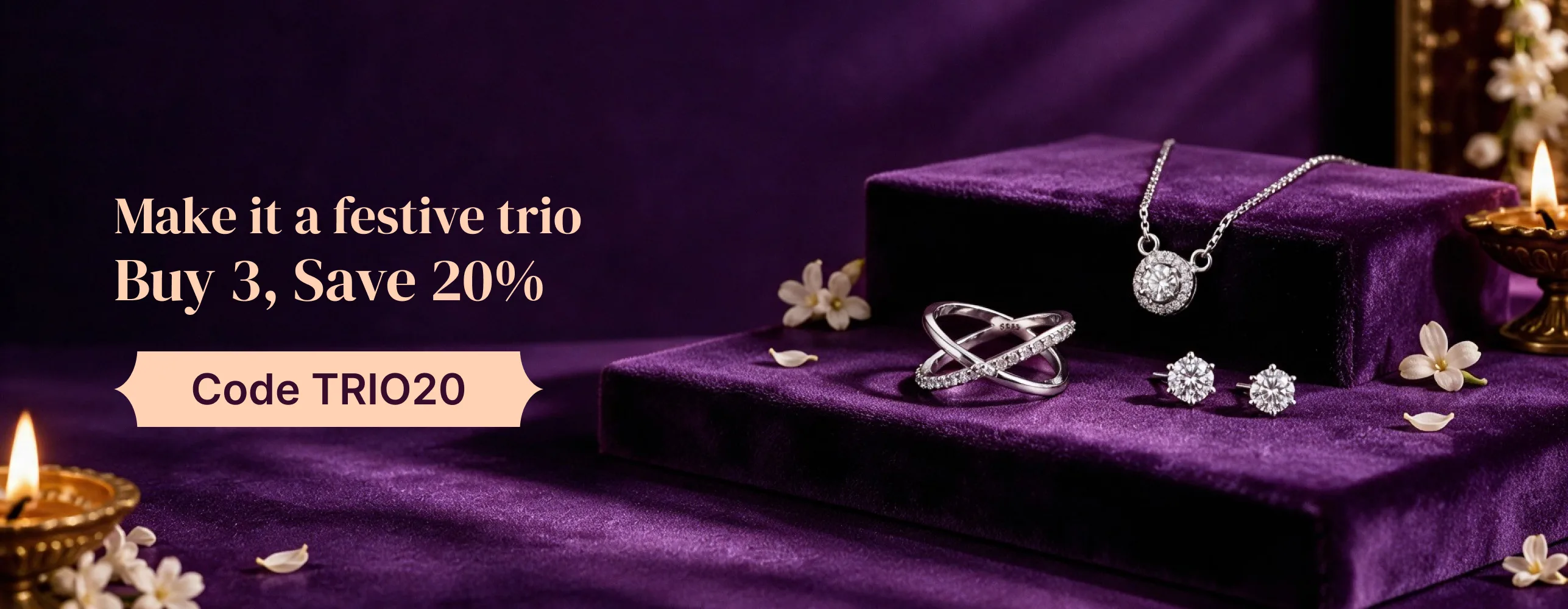 Make it a festive trio — buy 3, save 20% with code TRIO20.
